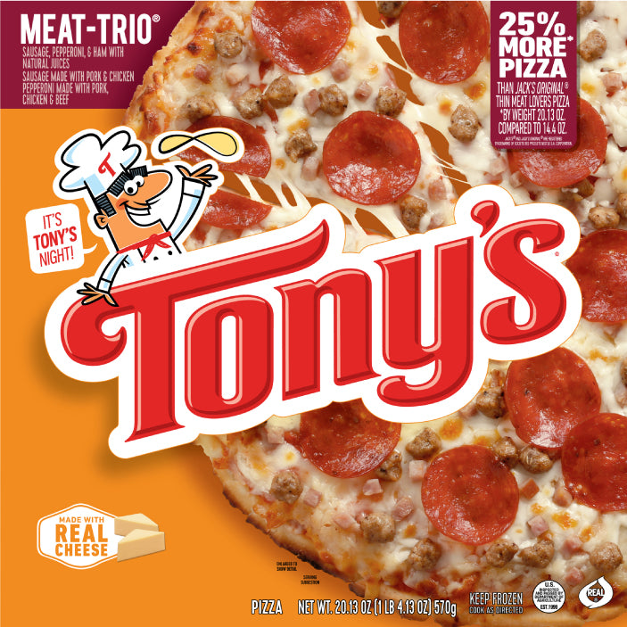 TONY'S<sup>®</sup> MEAT-TRIO<sup>®</sup> Pizza